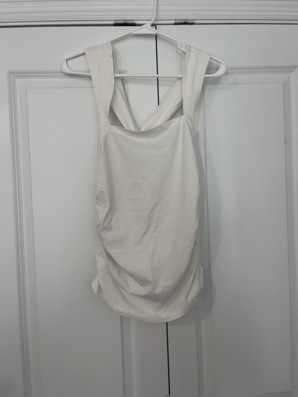 Cream Tank Top